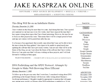 Tablet Screenshot of jake.kasprzak.ca